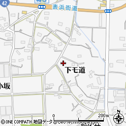 愛知県豊橋市細谷町下モ道周辺の地図