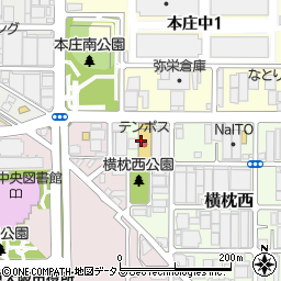 大阪府東大阪市横枕西12周辺の地図
