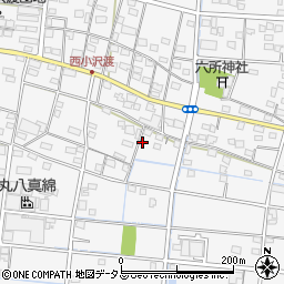 静岡県浜松市中央区小沢渡町1490周辺の地図