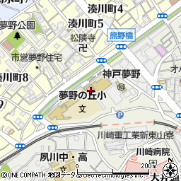 兵庫県神戸市兵庫区東山町4丁目20周辺の地図
