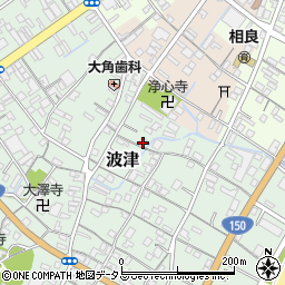 静岡県牧之原市波津941-1周辺の地図