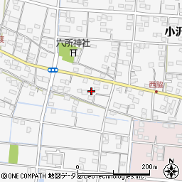 静岡県浜松市中央区小沢渡町1459周辺の地図