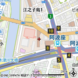 大阪府西大阪治水事務所　総務課周辺の地図