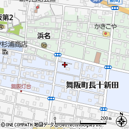 静岡県浜松市中央区舞阪町長十新田215周辺の地図