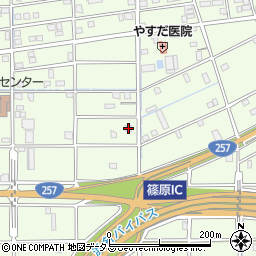 静岡県浜松市中央区篠原町20656周辺の地図