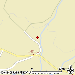 広島県山県郡北広島町中原393周辺の地図