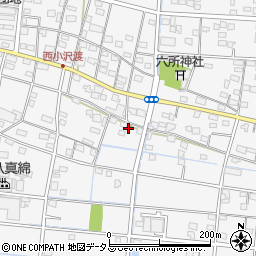 静岡県浜松市中央区小沢渡町1488周辺の地図