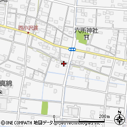静岡県浜松市中央区小沢渡町1484周辺の地図