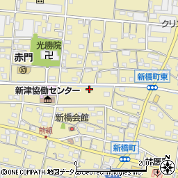 静岡県浜松市中央区新橋町1045周辺の地図