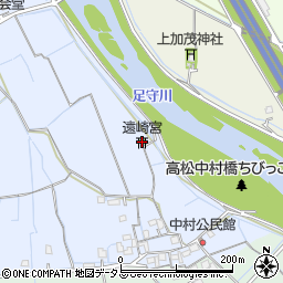 遠崎宮周辺の地図