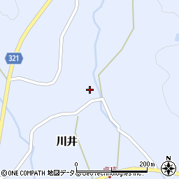 広島県山県郡北広島町川井802周辺の地図