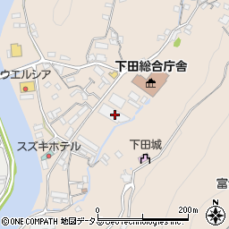 静岡県下田市中541-1周辺の地図