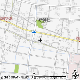 静岡県浜松市中央区小沢渡町1451周辺の地図