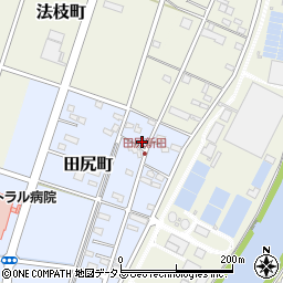 静岡県浜松市中央区田尻町70周辺の地図