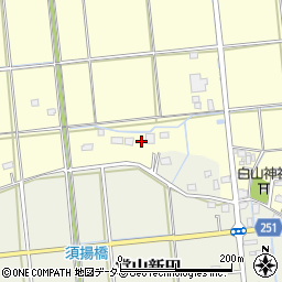 名波製作所　菊川倉庫周辺の地図