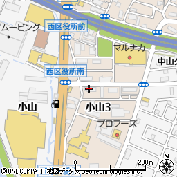 株式会社ネットハウジング西神戸周辺の地図
