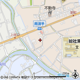 岡山県総社市南溝手417周辺の地図