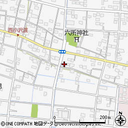 静岡県浜松市中央区小沢渡町1447周辺の地図