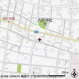 静岡県浜松市中央区小沢渡町1450周辺の地図
