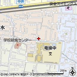 ホワイトマンション八反田周辺の地図