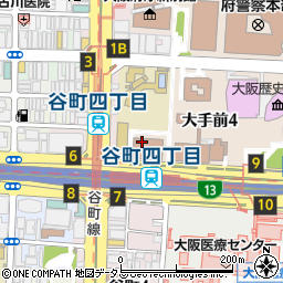 近畿財務局　総務部財務広報相談室周辺の地図