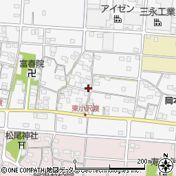 静岡県浜松市中央区小沢渡町451周辺の地図