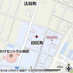 静岡県浜松市中央区田尻町83周辺の地図