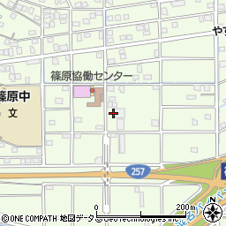 静岡県浜松市中央区篠原町20500周辺の地図