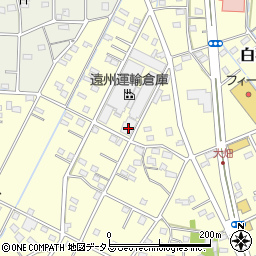 静岡県浜松市中央区白羽町133周辺の地図