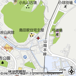 島根県益田市乙吉町467周辺の地図