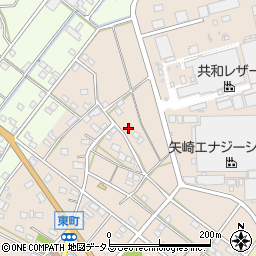 静岡県浜松市中央区東町16周辺の地図