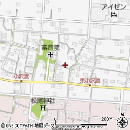静岡県浜松市中央区小沢渡町465周辺の地図
