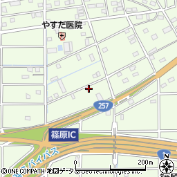 静岡県浜松市中央区篠原町20842周辺の地図