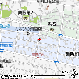 静岡県浜松市中央区舞阪町長十新田155周辺の地図