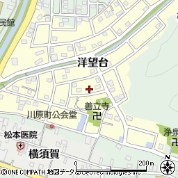 静岡県掛川市洋望台12-11周辺の地図