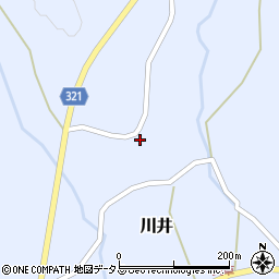 広島県山県郡北広島町川井809周辺の地図