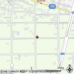 静岡県浜松市中央区篠原町22617周辺の地図