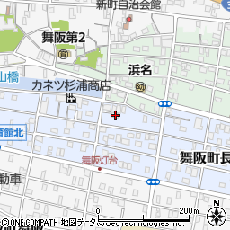 静岡県浜松市中央区舞阪町長十新田157周辺の地図