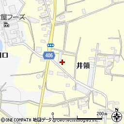 愛知県豊橋市東七根町井領周辺の地図