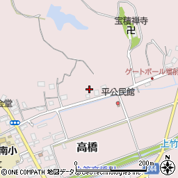 静岡県菊川市高橋3553周辺の地図