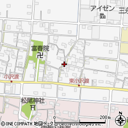 静岡県浜松市中央区小沢渡町462周辺の地図