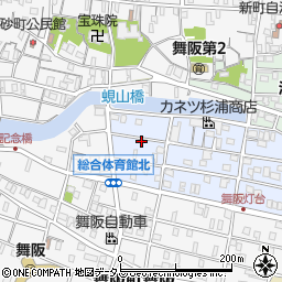 静岡県浜松市中央区舞阪町長十新田34周辺の地図