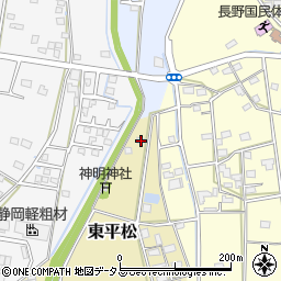 静岡県磐田市東平松789周辺の地図