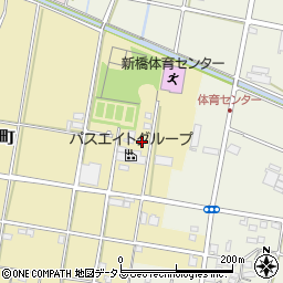 静岡県浜松市中央区新橋町21周辺の地図