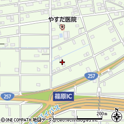 静岡県浜松市中央区篠原町20853周辺の地図