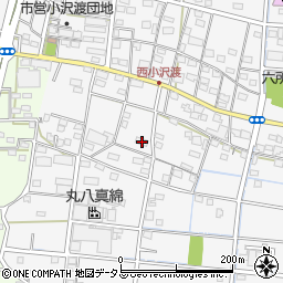 静岡県浜松市中央区小沢渡町1501周辺の地図
