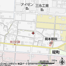 静岡県浜松市中央区小沢渡町635周辺の地図
