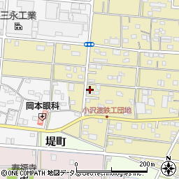 静岡県浜松市中央区新橋町541周辺の地図