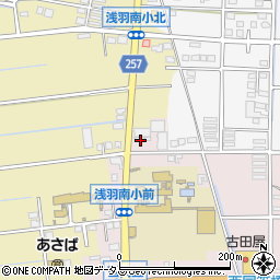 静岡県袋井市西同笠65-1周辺の地図