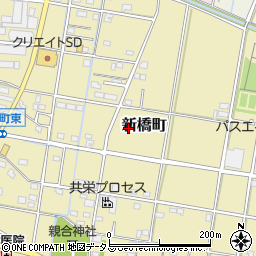 静岡県浜松市中央区新橋町65周辺の地図